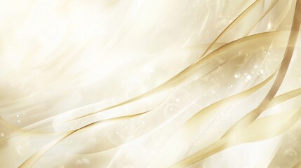 Soft ivory and gold design for a sleek and modern certificate background.