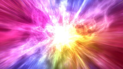 Fototapeta premium Colorful Infinite Lights on Black Background, Abstract Image, Texture, Pattern Background, Wallpaper, Cover and Screen for Smartphone, PC, Laptop, 9:16 and 16:9 Format