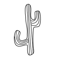 Boho Cactus Silhouette