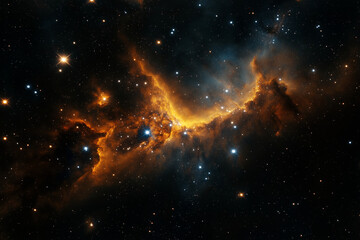Fototapeta premium Night sky with stars in the galaxy