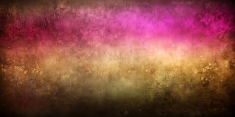 Obraz premium A mix of bright pinks, earthy browns and soft beiges create a rich, abstract background. Invoking a rustic feel, the rough texture adds depth to your banner or background with copy space. AI gene