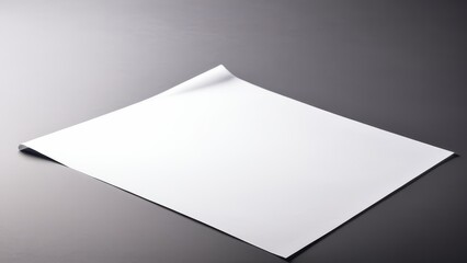Realistic tracing paper mockup perfect for showcasing branding, logos, or creative designs on translucent paper in a clean, professional presentation.