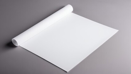 High-quality tracing paper mockup ideal for displaying delicate design concepts, sketches, or branding on semi-transparent paper with a photorealistic effect.
