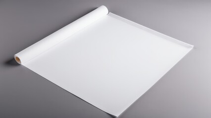 High-quality tracing paper mockup ideal for displaying delicate design concepts, sketches, or branding on semi-transparent paper with a photorealistic effect.