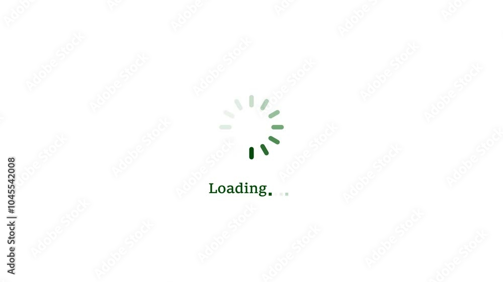 Poster circle loading animation. progress bar , waiting spinning , loading concept