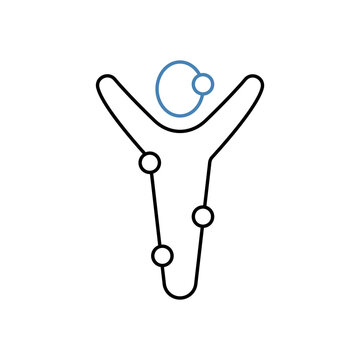 recommend clip art: symptoms concept line icon. Simple element illustration. symptoms concept outline symbol design.