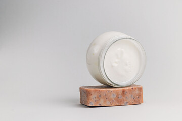 Body cream and handmade soap