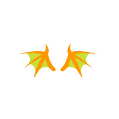 dragon wings vector design