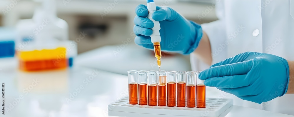 Poster advanced laboratory testing in biochemistry - exploring cellular chemical interactions with cutting-