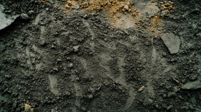 Explore the dynamic patterns of mud and car tracks as tractors prepare for an exciting race event in this high-resolution countryside layout