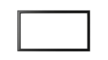 Black Frame with White Rectangle.