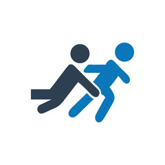 Tackle Icon on white background