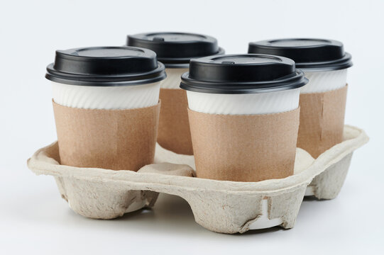 4 paper reusable cups