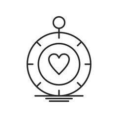 Obraz premium Health Hospital element medical business icon