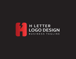 Abstract logo with H shape