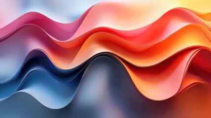 stylized 3d abstract background featuring flowing shapes and vibrant colors that evoke a sense of movement and creativity designed to inspire and engage the viewer in a modern artistic experience