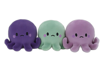 Cute Plush Octopus Toys Purple Green Pink Stuffed Animal Sea Creature Ocean Kawaii