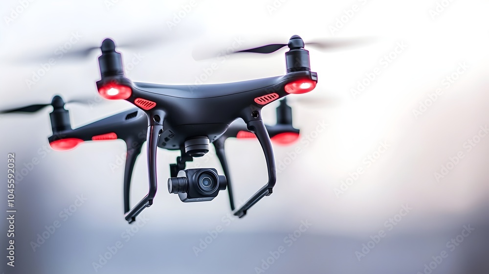 Poster advanced drone defense systems - high-energy lasers and automated protocols for enhanced perimeter s