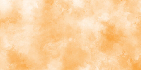 grunge and stained ink and watercolor textures on white paper background, Abstract brown color light ink effect shades gradient watercolor texture, Watercolor abstract wet hand drawn texture.