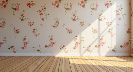 room with floor and wall