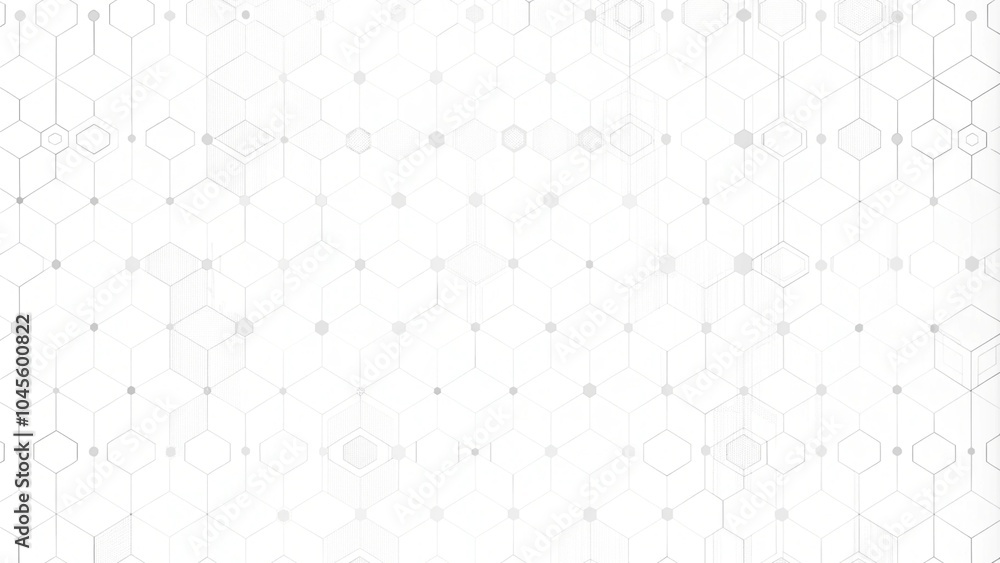 Poster abstract hexagonal background molecular structure with geometric abstract background. geometric abst