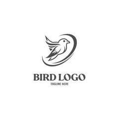 Bird Logo Vector Art, Icons, and Graphics 
Vector Stock Eagle Animal Bird Logo Vector