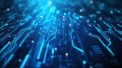 Fototapeta premium Abstract Circuit Board Background