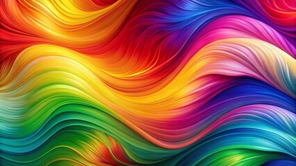 Obraz premium Colorful Abstract Rainbow Patterns for Vibrant Backgrounds and Designs