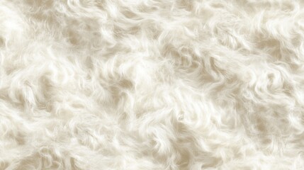 Obraz premium A seamless pattern of soft, fluffy white wool, evoking feelings of warmth and coziness, ideal for textile design.