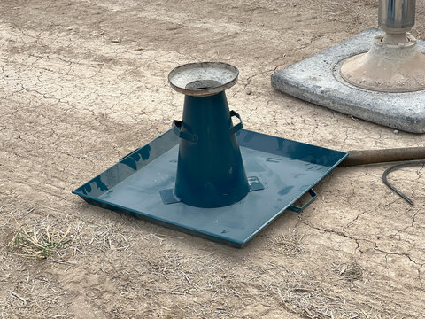 Concrete production, concrete quality sample purchase, slump experiment