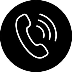 Phone vector icon style