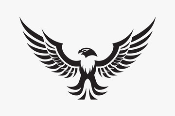 Obraz premium Bold eagle tribal tattoo