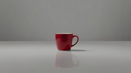 Coffee cup and stylish and modern coffee packaging with or dark brown and a table with a pink background