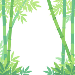 Naklejka premium 静寂の竹林