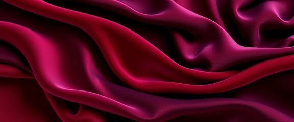 Obraz premium Velvet Silk Fusion: Luxurious Abstract with Deep Colors and Soft Tactile Depth for Desktop and Digital Art