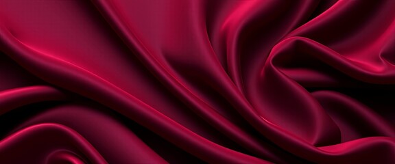 Luxurious Velvet Silk Fabric Drapes Abstract Background with Rich Colors and Soft Sheen