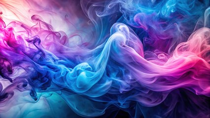 Paint Splash Colore Smoke Water Absrtact Creative Art Background Wallpaper