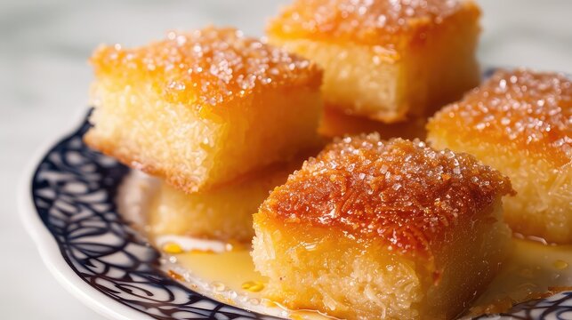  Basbousa, Egyptian Cake, Egyptian Sweet, Egyptian Dessert