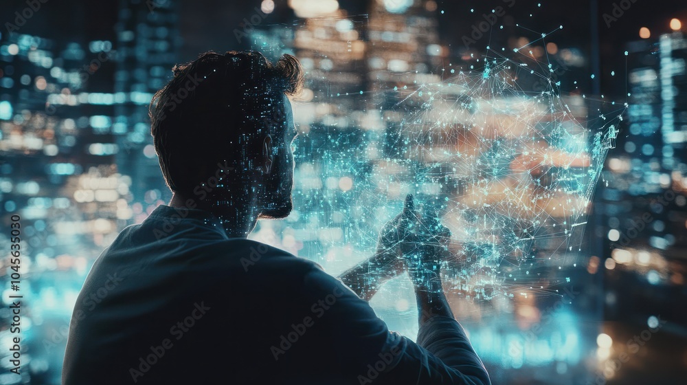 Aufkleber modern digital transformation: seamless software update with enhanced features and security