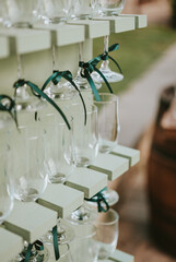table set for a reception
