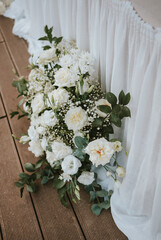 wedding bouquet of flowers