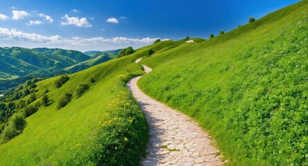 beautiful landscape of nature