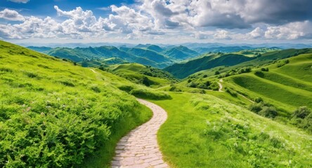 beautiful landscape of nature