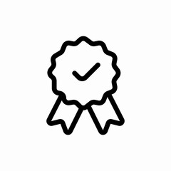 emblem reliability icon sign vector