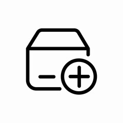 order rejected icon sign vector