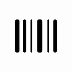product barcode icon sign vector