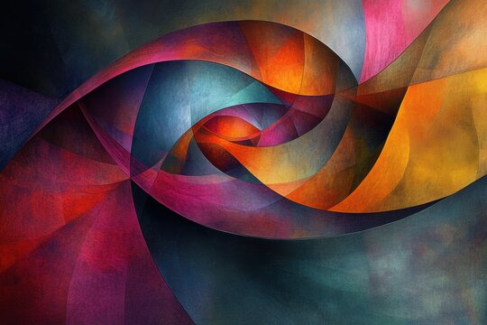 psychedelic art, vivid shapes and colors blend in a cosmic symphony, capturing the senses in a dreamlike journey through abstraction