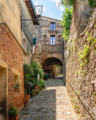 Fototapeta premium Cetona, a beautiful tuscan village in the Province of Siena. Tuscany, Italy.