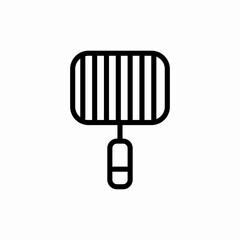 barbecue grill icon sign vector