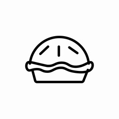 pie slice icon sign vector